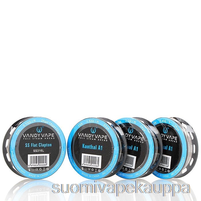 Vape Suomi Vandy Vape Erikoislankakelat Ka1 Sulatettu Clapton - 24ga*2(=)+32ga - 10ft - 1.16ohm